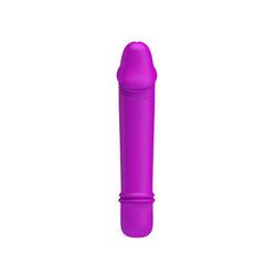 10 Fonksiyonlu Silikon Dildo Vibratör – Güçlü Motor, AAA Pilli