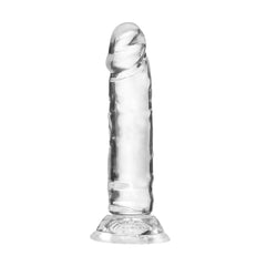 13 CM Realistik Jel Dokulu Testissiz Ultra Yumuşak Şeffaf Mini Yapay Penis Dildo
