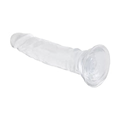 13 CM Realistik Jel Dokulu Testissiz Ultra Yumuşak Şeffaf Mini Yapay Penis Dildo