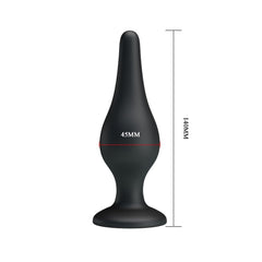 14 cm Vantuzlu Anal Alıştırıcı Plug Tıkaç