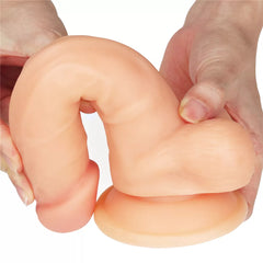 20 CM Geliştirilmiş Gerçekçi Doku Belden Bağlamalı Dildo