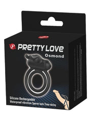 Osmond Titreşimli Silikon Penis Halkası | Penis & Testis | Klitoris Uyarıcılı
