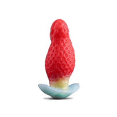 Çilek Tasarımlı Silikon Anal Plug – Küçük Boy Renkli & Konforlu Deneyim