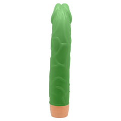 Barbara 22,5 CM Güçlü Titreşimli Klasik Floresan Renkli Realistik Gerçekci Penis Dildo