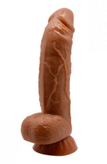 Sliding Skin Series 18 cm Yeni Nesil Çift Katmanlı Kayar Deri Özellikli Realistik Vantuzlu Dildo Penis