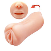 3 Boyutlu Çift Taraflı Suni Oral & Vajinal Mastürbatör