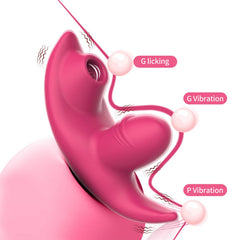 Telefon Kontrollü Külot İçi Giyilebilir G Noktası Ve Klitoris Uyarıcı Emiş Özellikli Çift Motorlu Lüx Vibratör