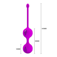 Kegel Egzersiz Topu İkili Set – Metal İç Toplu