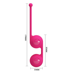 Kegel Egzersiz Seti İkili – Ağırlıklı Metal Toplu