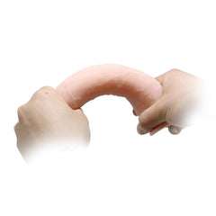 Barbara 21 CM Klasik Vantuzlu Kıkırdaklı Realistik Gerçekci Penis Dildo