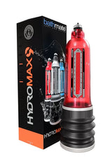 BATHMATE HYDROMAX9 32,5 CM Kırmızı Su Basınçlı Penis Pompası (Hydromax X40 analog)
