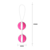 Be Mine Balls İkili Plastik Zevk Topları – Ağırlıklı Titreşim