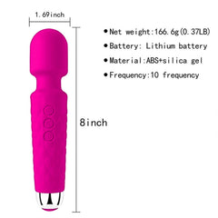 Bükülebilir Başlıklı Wand Vibratör Pembe