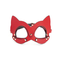 Fantezi Deri Fantezi Maske Kırmızı