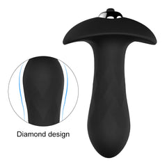 DIAMOND Güçlü Elektro Şok Titreşimli Anal Vibratör Plug