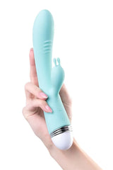 Flovetta by Aşk Klitoral Uyarıcı Rabbit Vibratör Yeşil