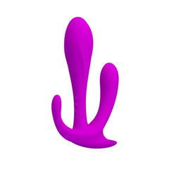 G-Spot & Klitoral Uyarıcılı Anal Plug – 3 Nokta Stimulasyonlu Plug