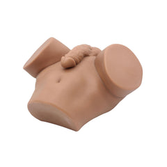 3.7 KG Süper Realistik Kalça Masturbator – Çift Girişli, Ultra Yumuşak Silikon, Gerçekçi Ten Hissi