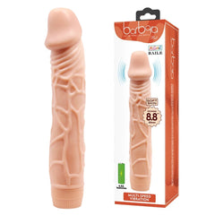 Barbara 22,5 CM Güçlü Titreşimli Klasik Realistik Gerçekci Penis Dildo