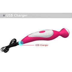 IRINA USB Şarjlı 7 Fonksiyonlu AV Wand Masaj Aleti