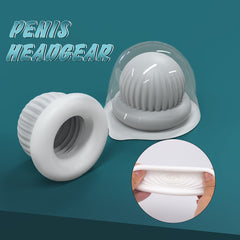 Jelly 3 Tırtıklı Silikon Penis Kılıfı – Yeniden Kullanılabilir