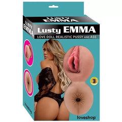 Lusty Emma Realistik Suni Vajinalı Şişme Bebek Kadın Manken