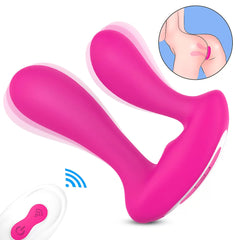 3-in-1 Giyilebilir Vibratör – Anal, Vajinal & Perine Uyarıcı | Kablosuz Kumandalı