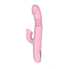 Dilli Rabbit Vibratör – Isıtmalı, İleri Geri Hareketli, Çift Uyarım G Noktası & Klitoral Vibrator