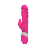 Realistik Rabbit Vibratör Pembe – Çift Uyarım, G Noktası & Klitoral Uyarıcı, Güçlü Titreşimli Şarjlı Vibrator