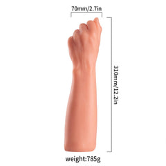 Kol ve Yumruk Şeklinde Realistik Dildo 32 cm