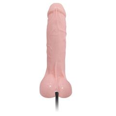 18 CM Pompalı Büyüyen Realistik Penis Vakumlu Anal & Vajinal Uyumlu Dildo