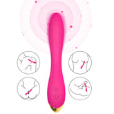 PRIME TOYS Flamingo Şarjlı Esnek G Spot Uyarıcı Çok Açılı Vibratör - Pembe