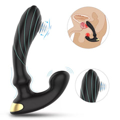 Su Geçirmez Prostat ve Anal Tapping Titreşimli Giyilebilir Masaj Vibratör