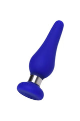 S Classic Metal Aksesuarlı Özel Silikon Anal Plug Tıkaç