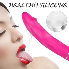 Şarjlı Çift Taraflı Güçlü Titreşimli Yumuşak Esnek Yapıda Çift Yönlü Çiftlere Özel Yapay Penis Vibratör