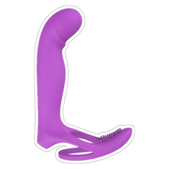 Şarjlı Kablosuz Kumandalı Çift Penetrasyon Testis ve Penis Yüzüğü Klitoris Uyarıcı Vibratör