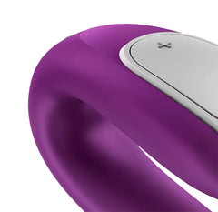 Satisfyer Double Fun Connect App Telefon Uyumlu Klitoris ve G-Spot Uyarıcı Çiftlere Özel Vibratör