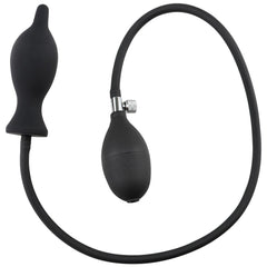 Aşk Fantazi Şişebilen Pompalı Anal Plug Siyah