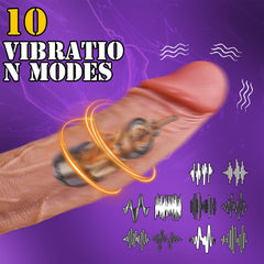 Telefon Kontrollü Hareketli Gerçekçi Dildo Vibratör Melez