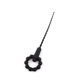 Titreşimli Boğumlu Penis Plug Siyah