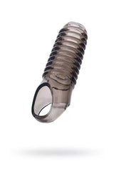 XL lover Siyah Şeffaf Silikon Penis Kılıfı 11 Cm