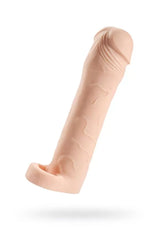 Yes ! 18 Cm L Boy Testis Halkalı Gerçekçi Dokuda Realistik Penis Kılıfı