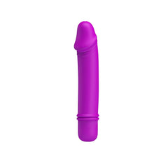 10 Fonksiyonlu Silikon Dildo Vibratör – Güçlü Motor, AAA Pilli