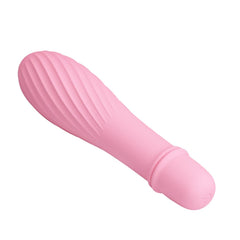 12,3 cm Güçlü Titreşimli Özel Spiral Kıvrımlı Teknolojik Vibratör