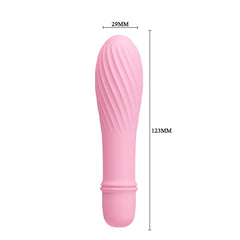 12,3 cm Güçlü Titreşimli Özel Spiral Kıvrımlı Teknolojik Vibratör