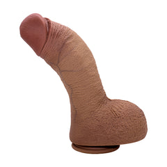 Özel Tasarım 29 CM Uzunluğunda Çift Katmanlı Kalın Gerçekçi Damarlara Sahip Realistik Mega Dev Dildo Penis