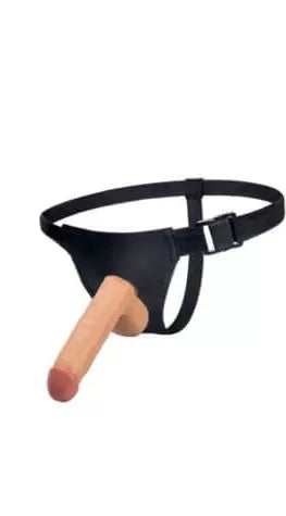 19 CM Realistik Belden Bağlamalı Yapay Penis Dildo