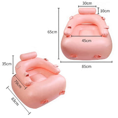 Şişirilebilir Fantezi Koltuğu ve 21 cm Vibratör