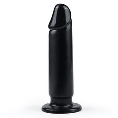 9.25" King Sized Anal Dildo 24 CM Siyah Yumuşak Büyük Kalın Anal Dildo