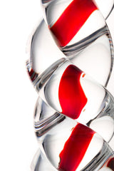 Sexus Glass Cam Dildo – Transparan, 18 cm, Sıcaklık Oyununa Uygun